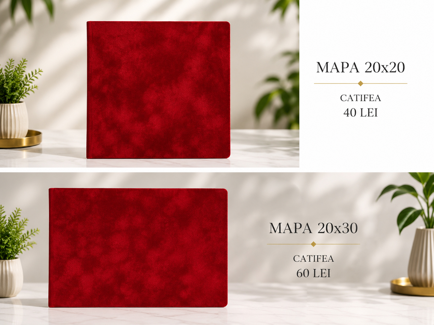 mapa catifea rosie